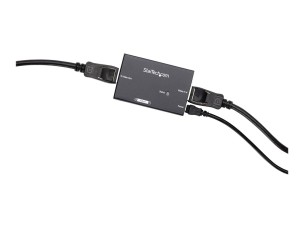 StarTech.com DisplayPort Signal Booster - DisplayPort to DisplayPort Video Signal Amplifier - 4K 60Hz DisplayPort Extender (DPBOOST) - video/audio extender