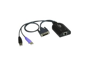 ATEN KA7166 - keyboard / video / mouse (KVM) cable - 9.1 cm