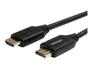 StarTech.com StarTech.com Premium Certified High Speed HDMI 2.0 Cable with Ethernet - 10ft 3m - Ultra HD 4K 60Hz - 10 feet HDMI Male to Male Cord - 30AWG (HDMM3MP) - HDMI cable with Ethernet - 3 m