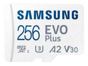 Samsung EVO Plus MB-MC256S - flash memory card - 256 GB - microSDXC UHS-I
