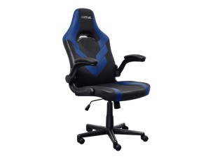Trust GXT 703B RIYE - gaming chair - synthetic leather, elastic fabric - blue