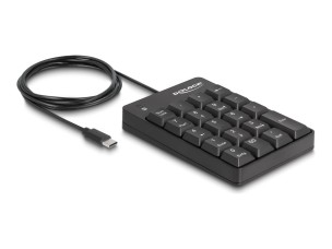 Delock - keypad - 19 keys - black Input Device