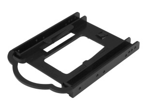 StarTech.com 2.5 SSD/HDD Mounting Bracket for 3.5 Drive Bay - 5 Pack - Tool-less - Hard Drive Mounting Kit (BRACKET125PTP) - storage bay adapter