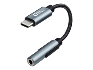 MicroConnect USB-C to headphone jack adapter - 13 cm