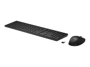 HP 650 - keyboard and mouse set - QWERTY - English - black Input Device