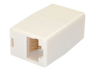 StarTech.com Cat5e RJ45 Modular Inline Coupler - 10 Pack - Cat5e Coupler - RJ45 to RJ45 Coupler - 10 pack RJ45 Couplers - Ethernet Coupler - network coupler - beige