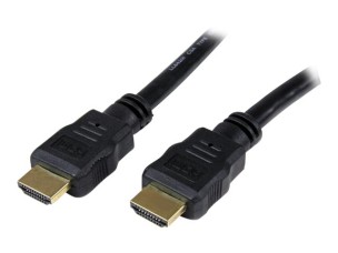 StarTech.com 0.5m High Speed HDMI Cable - Ultra HD 4k x 2k HDMI Cable - HDMI to HDMI M/M - 50cm HDMI 1.4 Cable - Audio/Video Gold-Plated (HDMM50CM) - HDMI cable - 50 cm