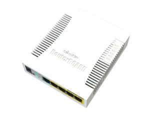 MikroTik RouterBOARD RB260GSP - switch - 6 ports - Managed