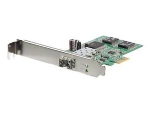 StarTech.com PCI Express Gigabit Ethernet Fiber Network Card w/ Open SFP - PCIe GbE SFP Network Card Adapter NIC - Fiber Optic SFP Adapter (PEX1000SFP2) - network adapter - PCIe