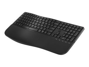 HP 685 - keyboard - dual mode, 3-zone layout, multi-device, 23 programmable keys, OS Auto-Detection, low profile key travel - 100% full size - QWERTY - International English - black Input Device