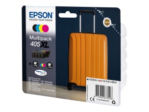 Epson 405XL Multipack - 4-pack - XL - black, yellow, cyan, magenta - original - ink cartridge