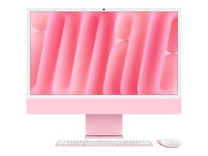 iMac 24” 4.5K Retina, Apple M4 8C CPU, 8C GPU/16GB/256GB SSD/Pink/INT