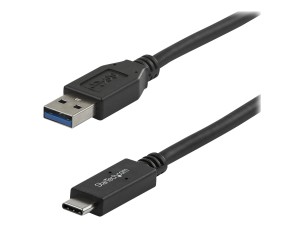 StarTech.com 3 ft 1m USB to USB C Cable - USB 3.1 10Gpbs - USB-IF Certified (USB31AC1M) - USB-C cable - 24 pin USB-C to USB Type A - 1 m