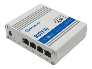 Teltonika RUTX10 - wireless router - Bluetooth, Wi-Fi 5 - DIN rail mountable