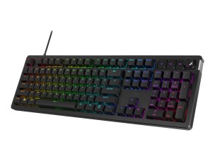 HyperX Alloy Rise - keyboard - 100% full size - US - black Input Device