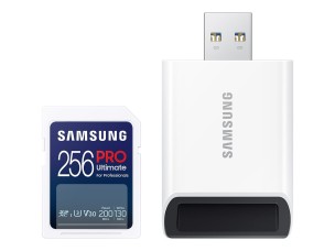 Samsung PRO Ultimate MB-SY256SB - flash memory card - 256 GB - SDXC UHS-I