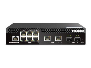 QNAP Web Managed Series - switch - half-width, Layer 2 - 10 ports - Managed - rack-mountable