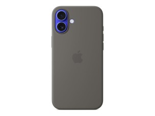 iPhone 16 Plus Silicone Case with MagSafe - Stone Gray