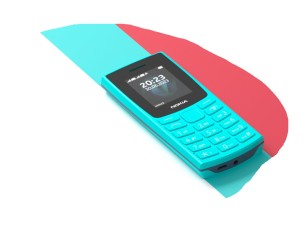 Nokia 105 (2023) - cyan - feature phone - GSM