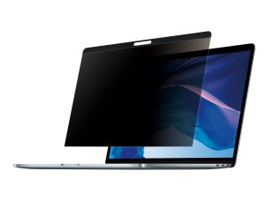 StarTech.com Laptop Privacy Screen for 13 inch MacBook Pro & MacBook Air, Magnetic Removable Security Filter, Blue Light Reducing Screen Protector 16:10, Matte/Glossy, +/-30 Degree Viewing - Blue Light Filter (PRIVSCNMAC13) - notebook privacy filter