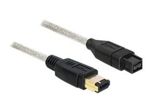 Delock - IEEE 1394 cable - FireWire 800 to 6 PIN FireWire - 1 m