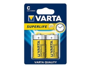 Varta Superlife 2014 battery - 2 x C - Carbon Zinc