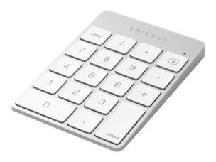 Satechi Aluminum Slim - keypad - silver Input Device