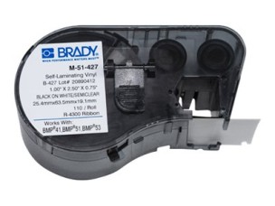 Brady B-427 - labels - 110 label(s) - 25.4 x 63.5 mm