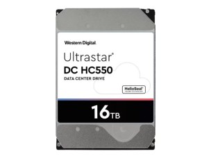 WD Ultrastar DC HC550 WUH721816ALE6L4 - hard drive - 16 TB - SATA 6Gb/s