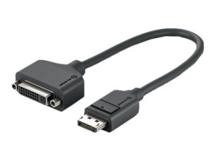 ALOGIC Elements Series - video adapter cable - DisplayPort to DVI-D - 20 cm