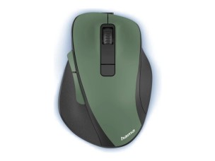 Hama MW-500 Recharge - mouse - 2.4 GHz - forest green