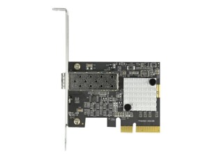 Delock - network adapter - PCIe x4 - 10 Gigabit SFP+ x 1