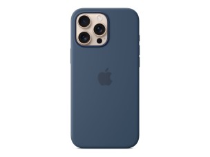 iPhone 16 Pro Max Silicone Case with MagSafe - Denim