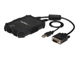 StarTech.com USB Crash Cart Adapter with File Transfer and Video Capture - Laptop to Server KVM Console - Portable & Rugged (NOTECONS02X) - KVM switch - 1 ports