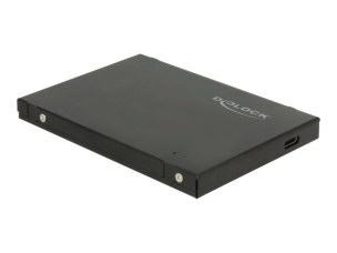 Delock 2.5 External Enclosure for M.2 NVMe PCIe SSD - storage enclosure - SATA - USB 3.1 (Gen 2)