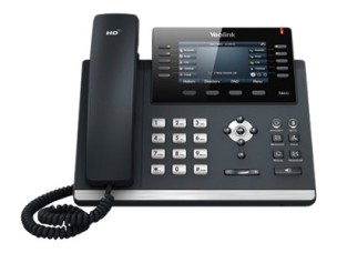 Yealink SIP-T46U - VoIP phone with caller ID - 3-way call capability