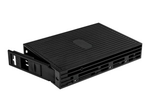 StarTech.com 2.5in SATA/SAS SSD/HDD to 3.5in SATA Hard Drive Converter - Storage bay adapter - 3.5" to 2.5" - black - 25SATSAS35 - storage bay adapter