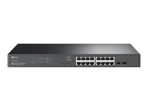 TP-Link JetStream TL-SG2218P V1.60 - switch - 18 ports - smart - rack-mountable