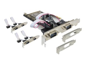 Delock PCI Express Card > 6x Serial - serial adapter - PCIe - 6 ports