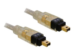 Delock - IEEE 1394 cable - 4 PIN FireWire to 4 PIN FireWire - 1 m