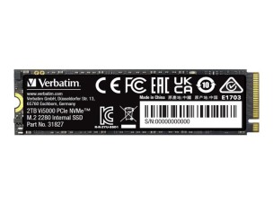 Verbatim Vi5000 - SSD - 2 TB - PCIe 4.0 x4