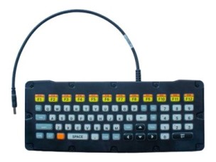 Zebra - keyboard - QWERTY
