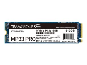 Team Group MP33 Pro - SSD - 512 GB - PCIe 3.0 x4 (NVMe)