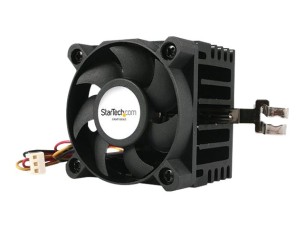 StarTech.com 50mmx50mmx41mm Socket 7/370 CPU Cooler Fan w/ Heatsink and TX3 and LP4 (FANP1003LD) - processor cooler