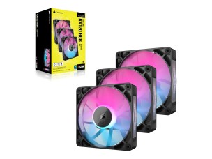 CORSAIR iCUE Link RX120 RGB Triple Starter Kit - case fan