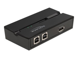 Delock - USB peripheral sharing switch - 2 ports