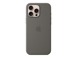 iPhone 16 Pro Max Silicone Case with MagSafe - Stone Gray