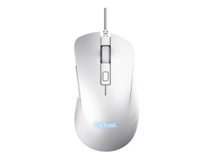 Trust GXT 924W YBAR+ - mouse - USB - white