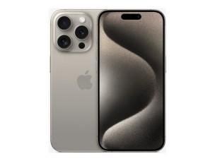 Apple iPhone 15 Pro - natural titanium - 5G smartphone - 128 GB - GSM