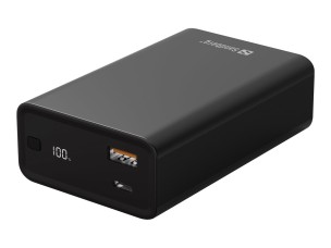 Sandberg PD65W power bank - Li-Ion - 24 pin USB-C, USB Type A - 65 Watt